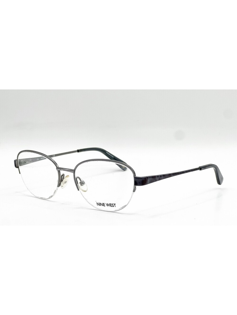 Nine West Nw1060 035 Light Gunmetal Authentic Eyeglasses 52-17-135